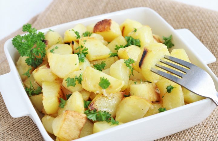 Aardappeltjes Met Lookboter